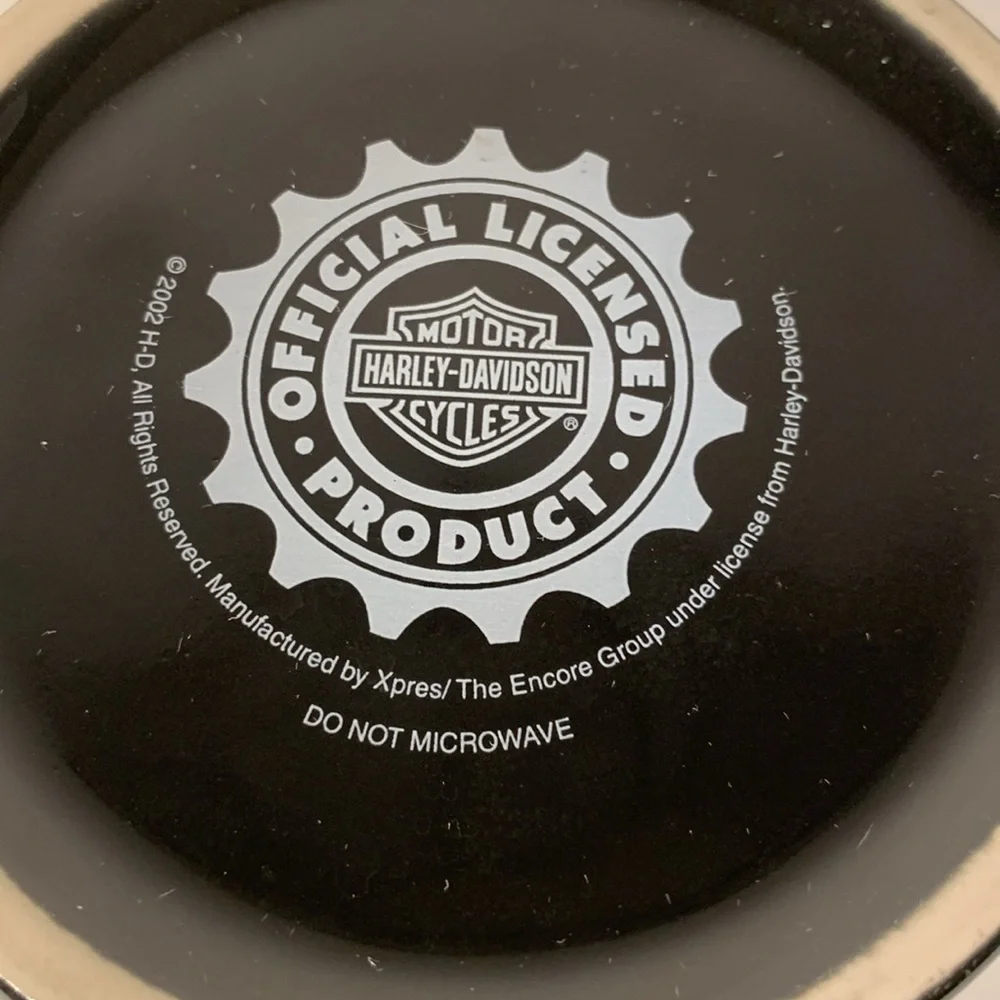 Harley Davidson Flames mug cup coffee